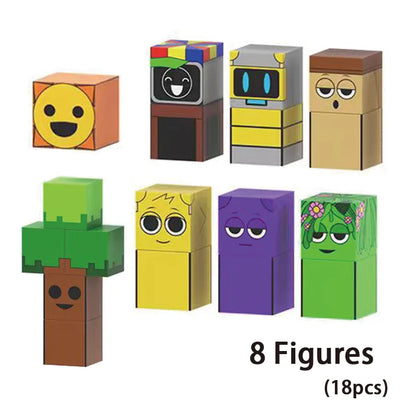 Magnetic Building Block Sprunki