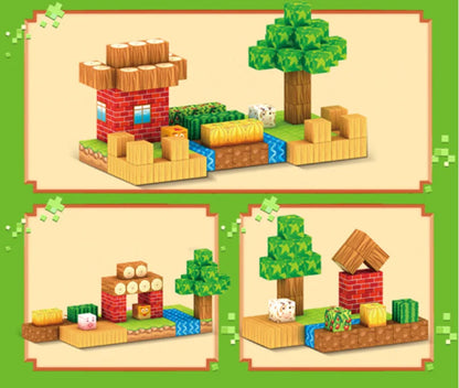 100pcs Magnetic Blocks