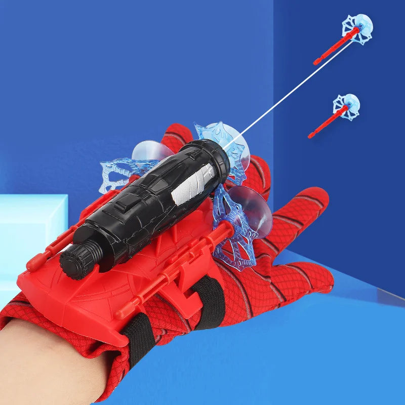 Superhero Launcher with Silk Glove Spiders Web