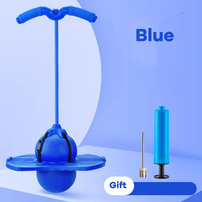 Bouncing Ball with Handle and Pump