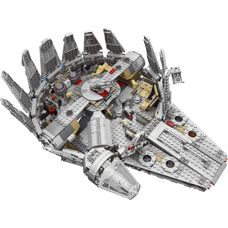 Millennium Spaceship Bricks Building Block