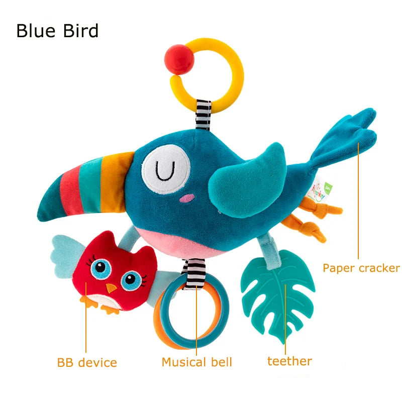 Rattles Crinkle Squeaky