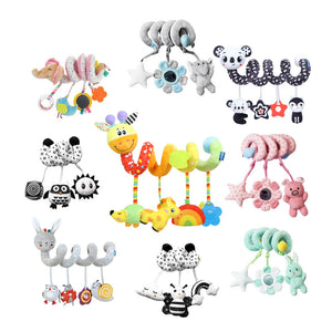 Sensory Baby Plush Rattle Toy