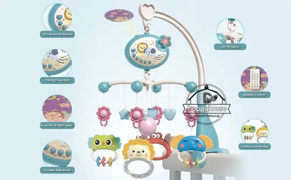 Musical Baby Crib