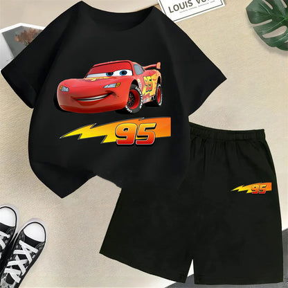 2025 Disney Cars Kids T-shirt Set