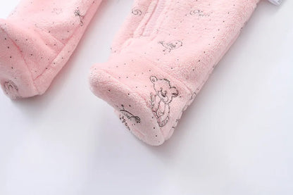 AYNIGIELL 0-12M Cartoon Newborn Bodysuit