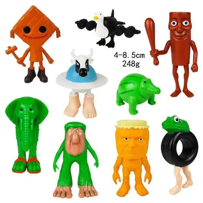 Italian Brainrot Tung Sahur Figure Toy