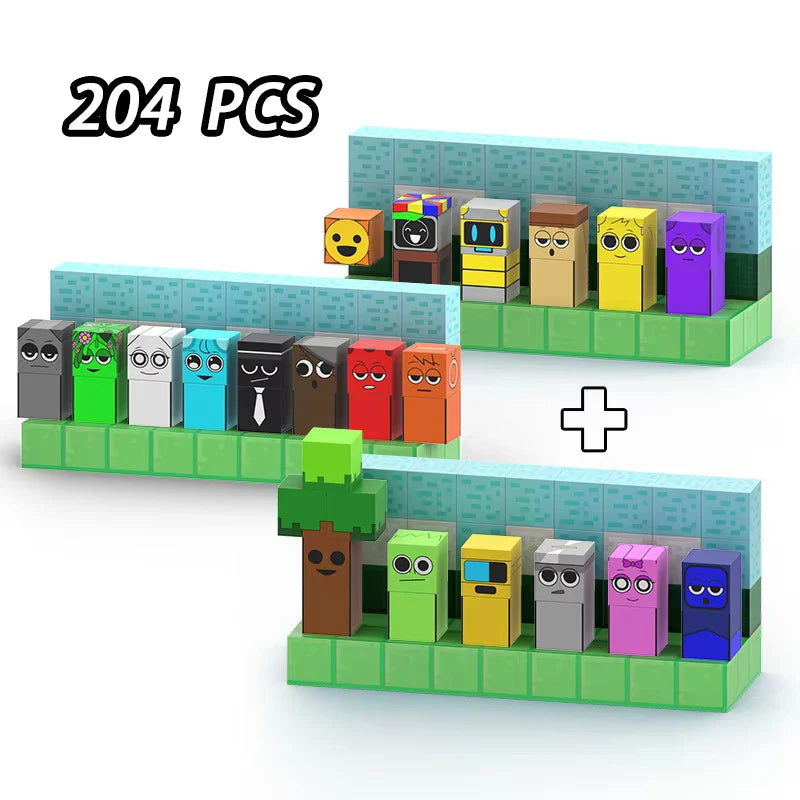 Magnetic Building Block Sprunki