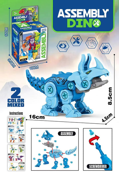 5 IN 1 Children Assembly Dinosaur Transformation