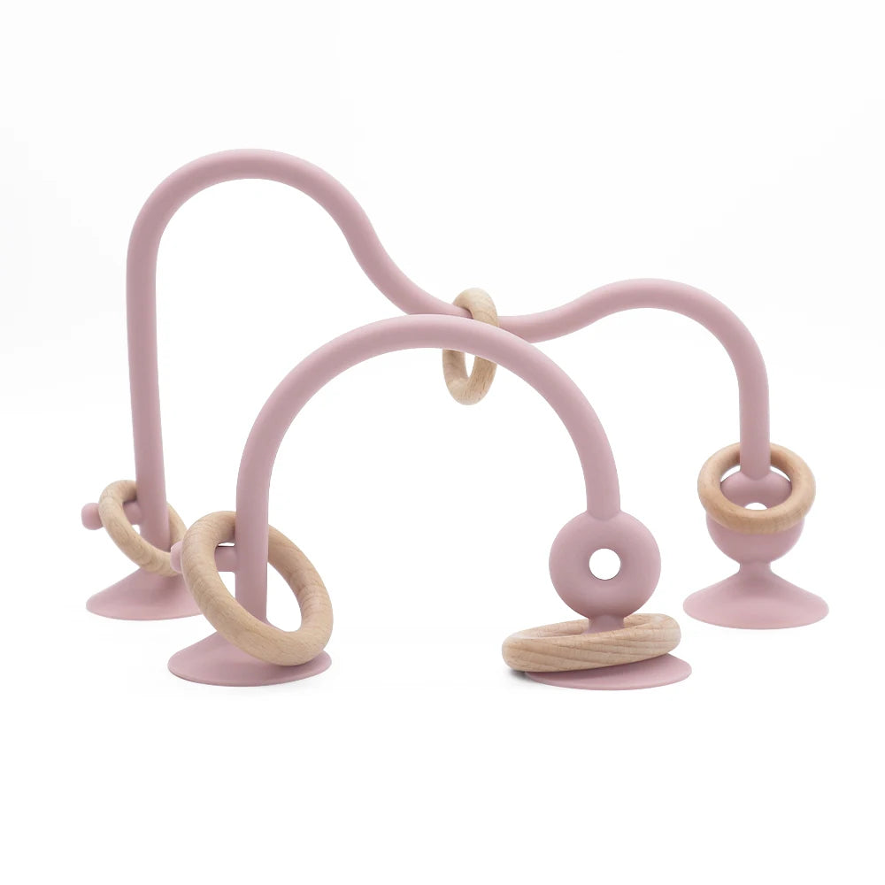 Wood Ring Soft Silicone Teether