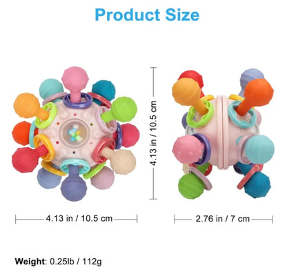 Silicone Baby Rattle Balls