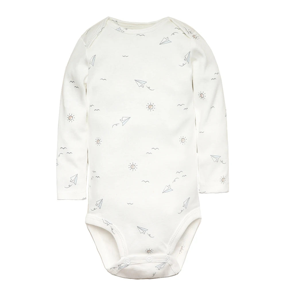 Baby Boy Bodysuits 5 Pieces