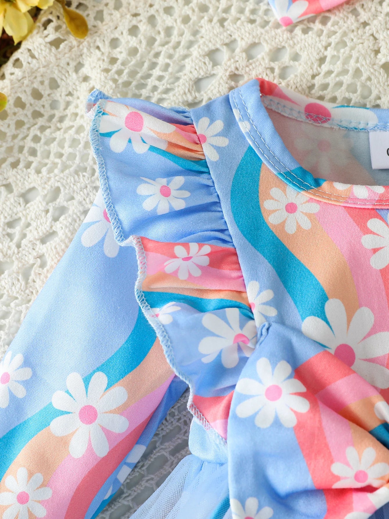 2Pcs Newborn Infant  All Seasons Baby Girls Rompers