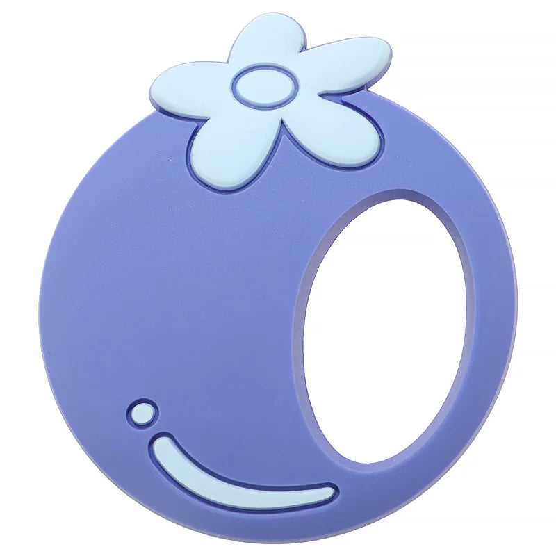 Cartoon Leaf Baby Silicone Teether