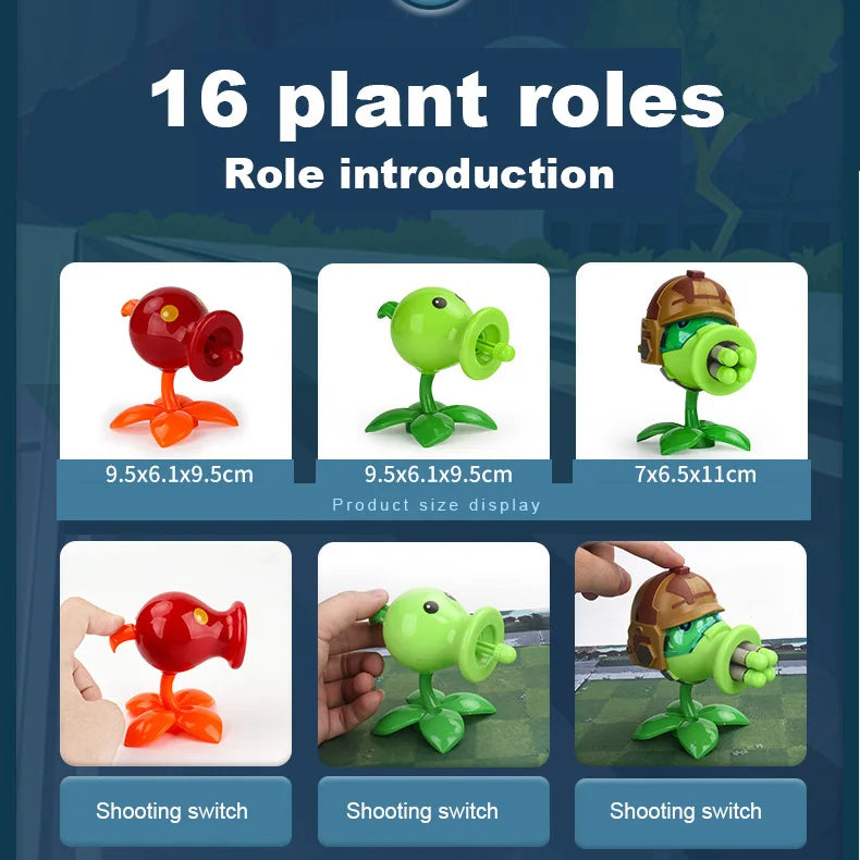 PLANTS VS ZOMBIES 2 PVZ Toys Full Set