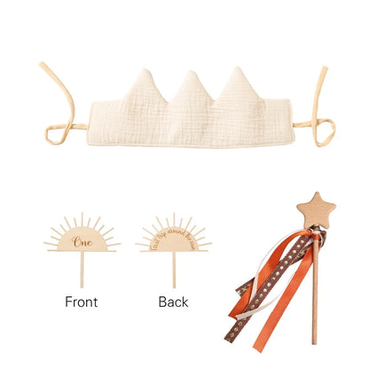 Baby Birthday Hat Set