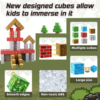 Magnetic World Building Blocks