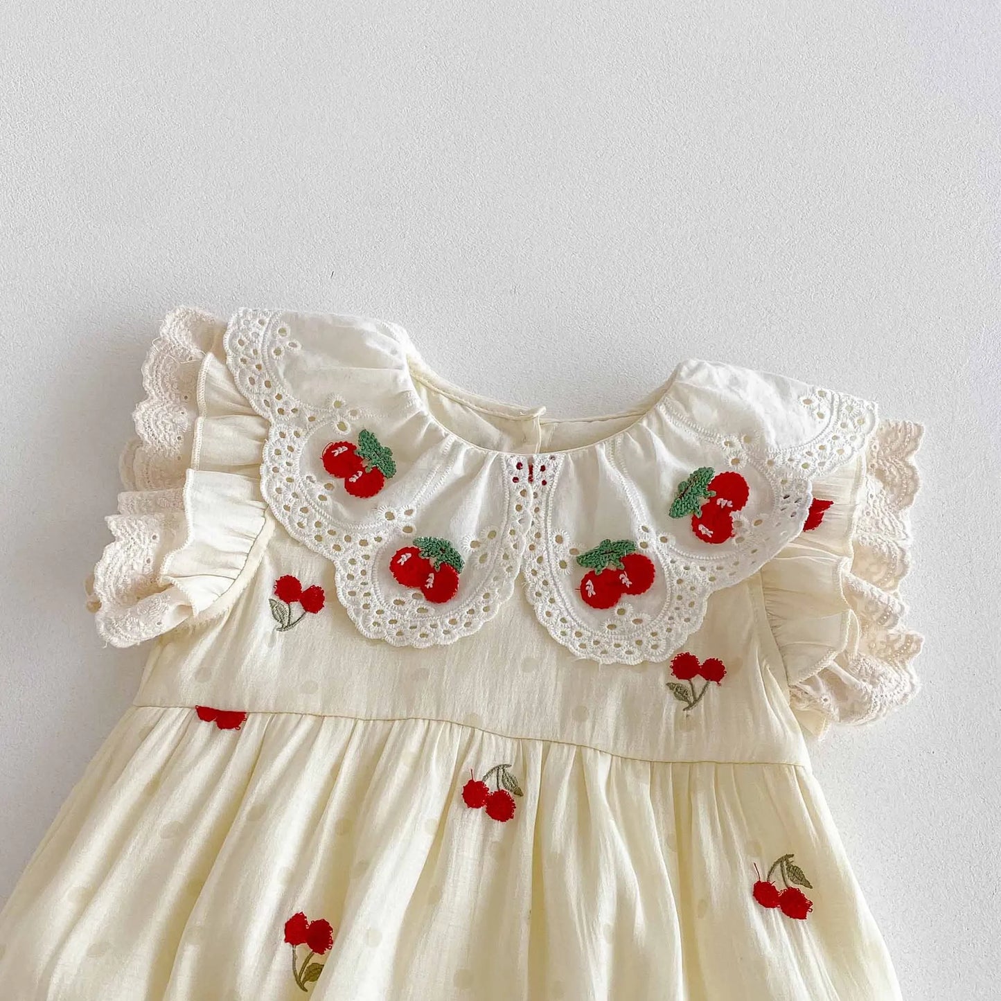 Baby Clothes Lace Collar Bodysuit
