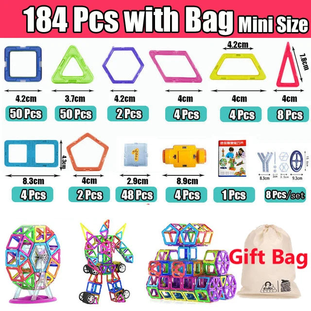 Mini Size Magnetic Constructor