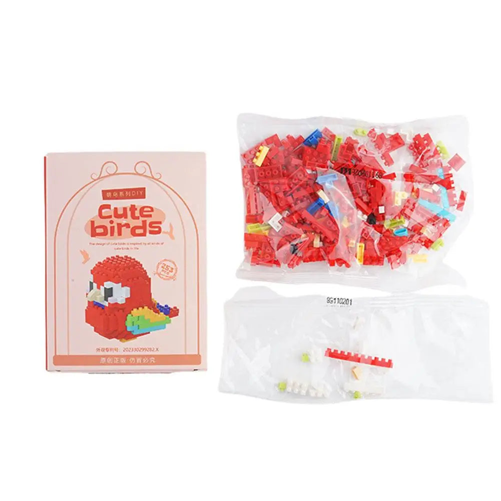 Parrot Bird Micro Building Blocks