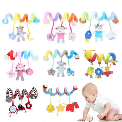 Sensory Baby Plush Rattle Toy