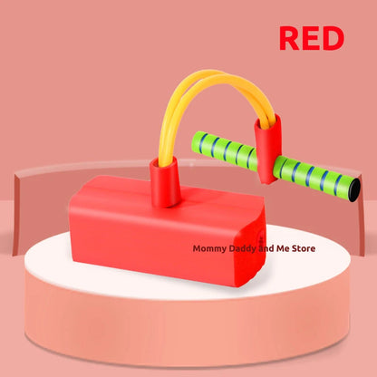 Bouncing Ball with Handle and Pump