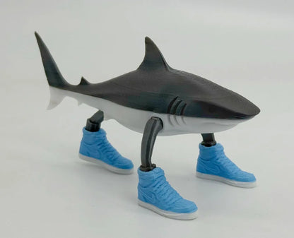 Shark Figurine Tungtungsahur Figure Funny Doll