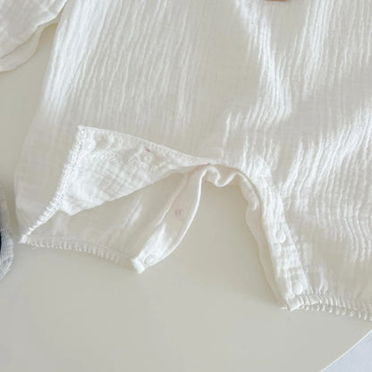 3Pcs Muslin Baby Jumpsuit