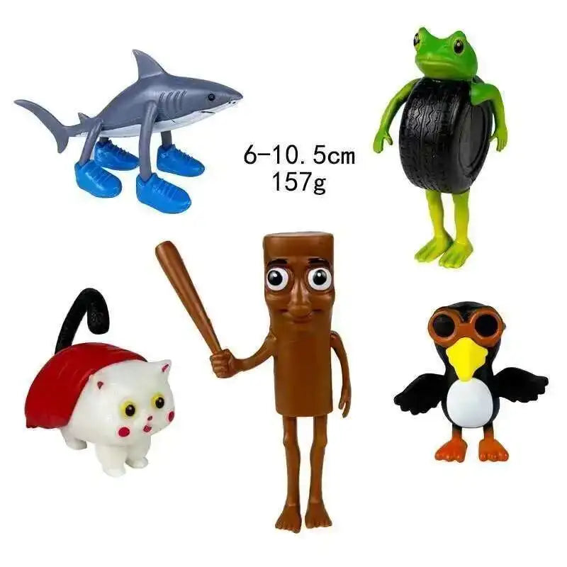 Italian Brainrot Tung Sahur Figure Toy