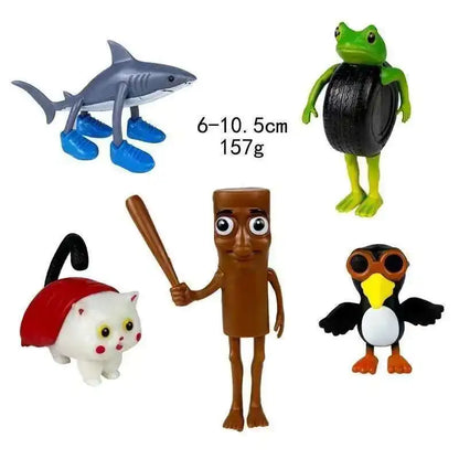 Italian Brainrot Tung Sahur Figure Toy