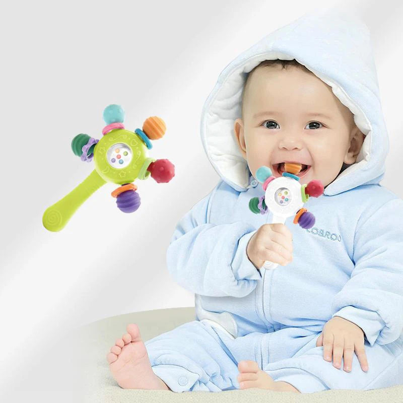 Silicone Baby Rattle Balls