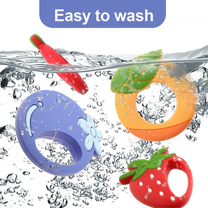 Cartoon Leaf Baby Silicone Teether