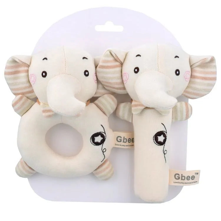 Organic Cotton Hand Rattle Baby Toy