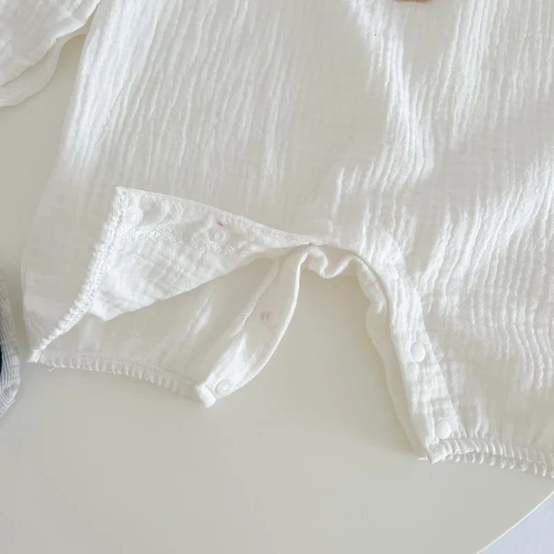 3Pcs Muslin Baby Jumpsuit