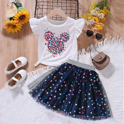 Summer toddler Girls' Clothing Set