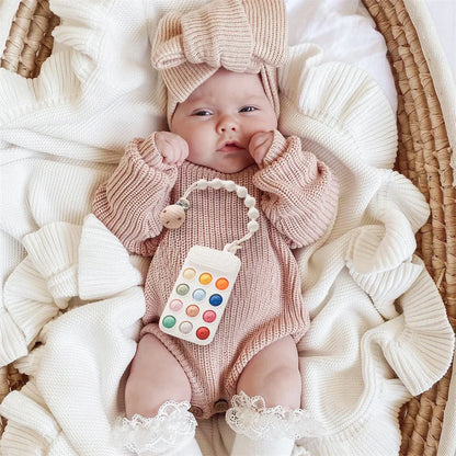 Baby Silicone Teether Cartoon Car