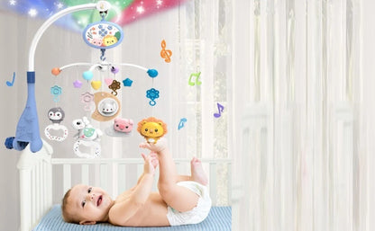 Musical Baby Crib