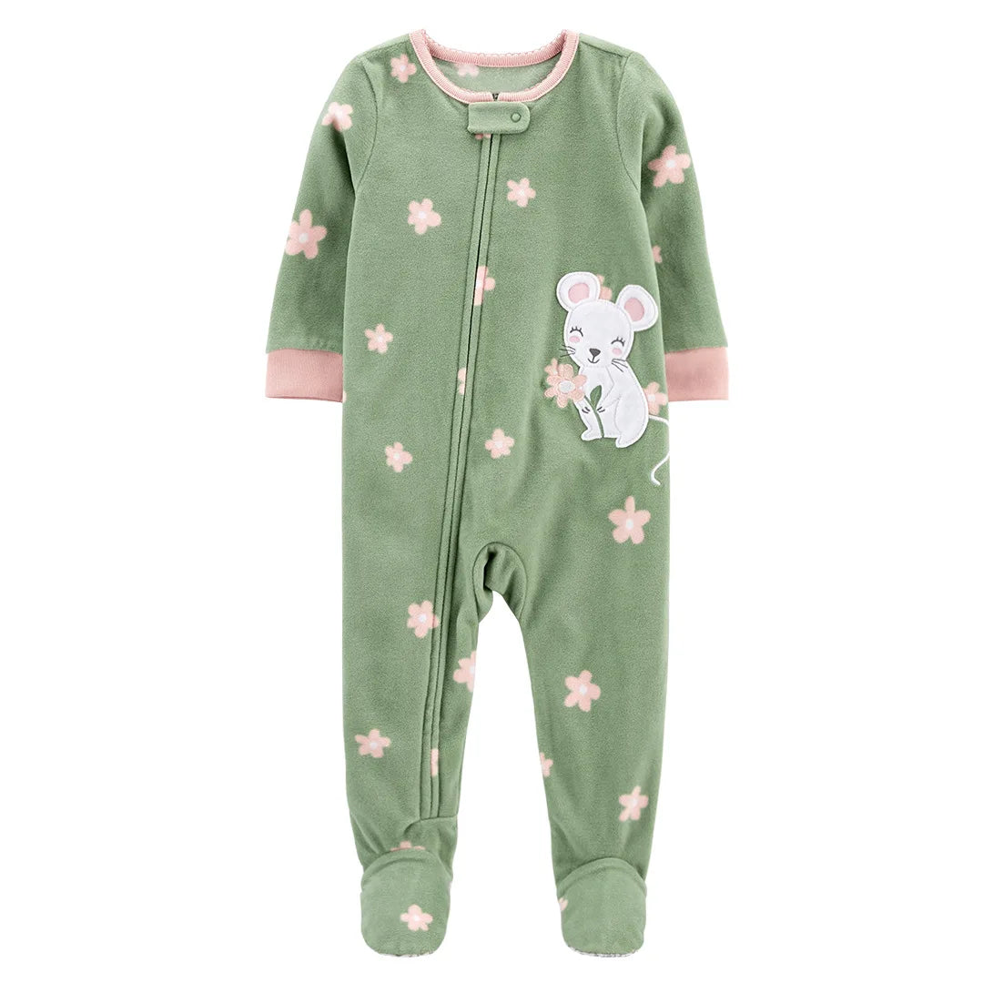 Winter Warm Newborn Romper Pajamas