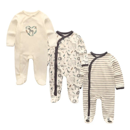 3PCS/Set Autumn Unisex Baby Rompers