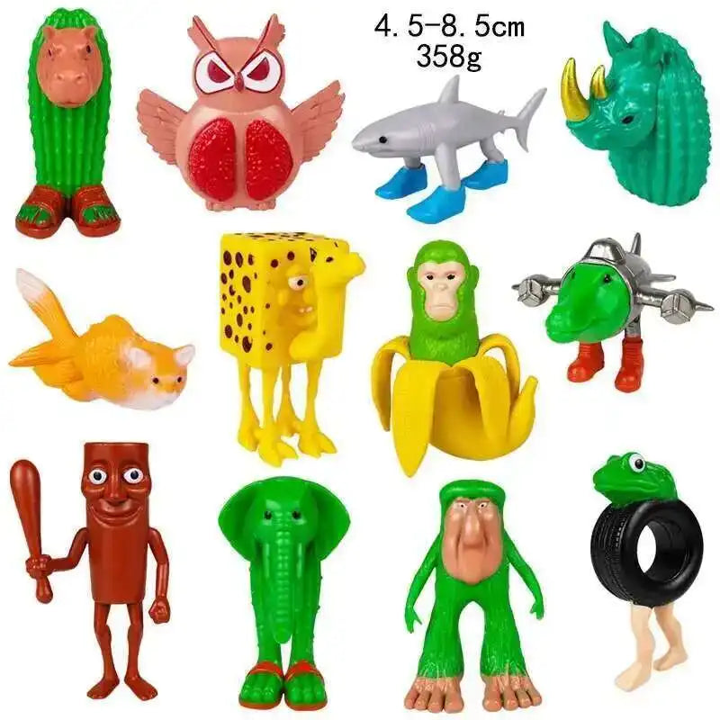 Italian Brainrot Tung Sahur Figure Toy