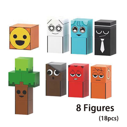 Magnetic Building Block Sprunki