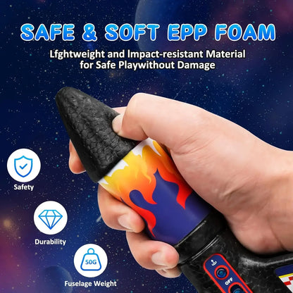 Launching Motorized Air Rocket