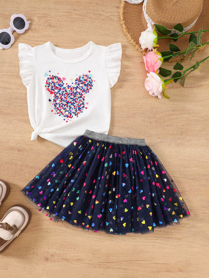 Summer toddler Girls' Clothing Set