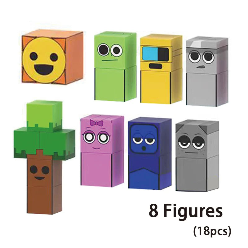 Magnetic Building Block Sprunki