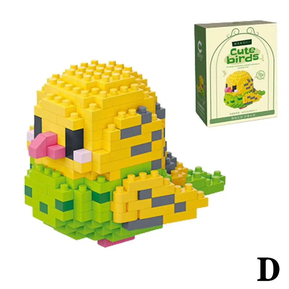 Parrot Bird Micro Building Blocks