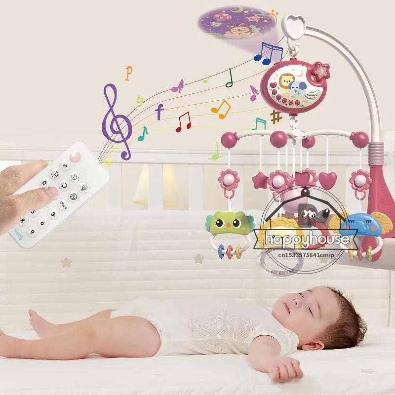 Musical Baby Crib