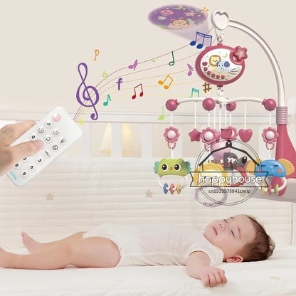 Musical Baby Crib