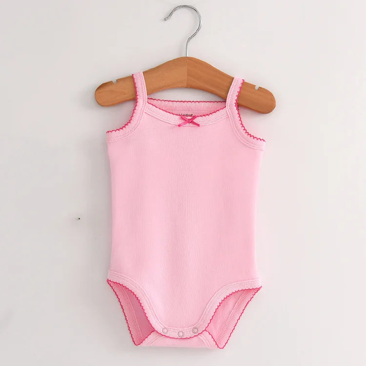 Baby Cotton Sleeveless Rompers