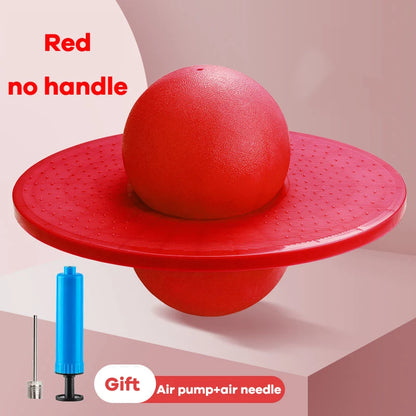Bouncing Ball with Handle and Pump
