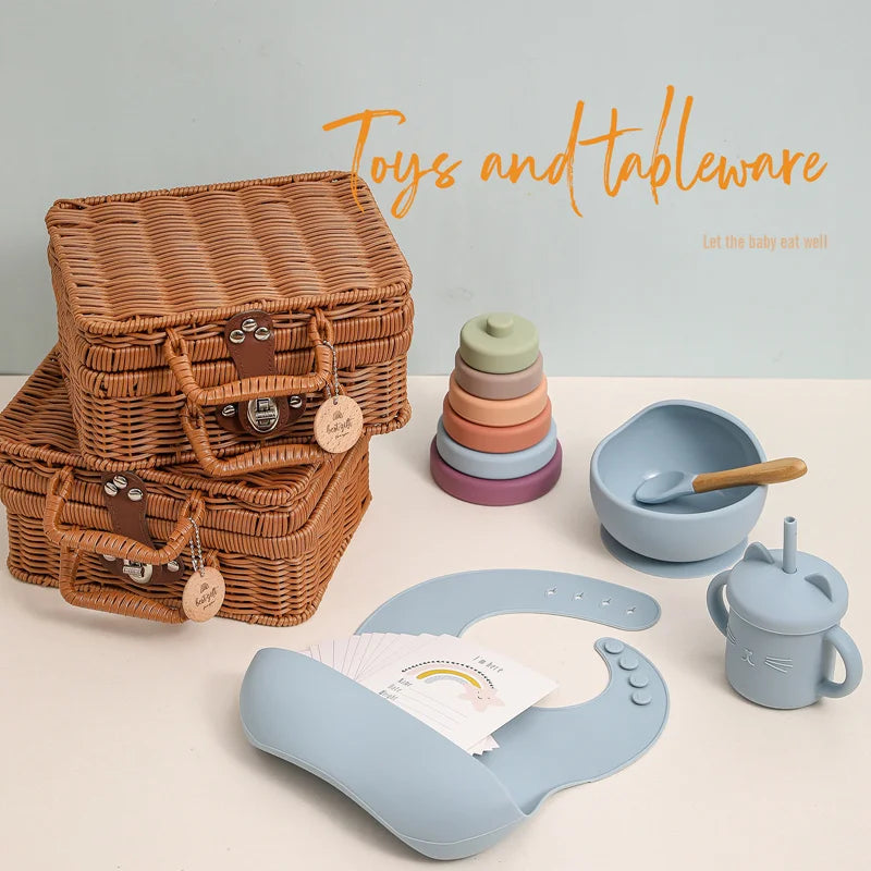 Baby Feeding Tableware Box Set